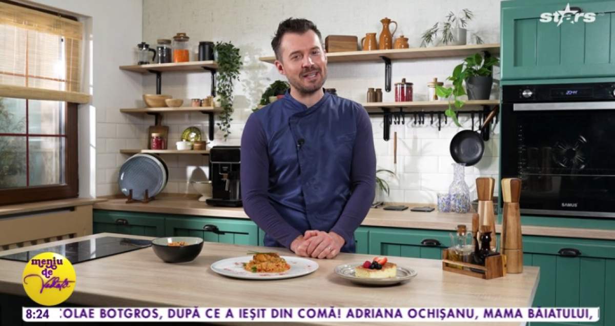 Couscous cu pulpe de pui şi legume după rețeta lui Chef Horia Manea. Secretul pentru un preparat ca la carte