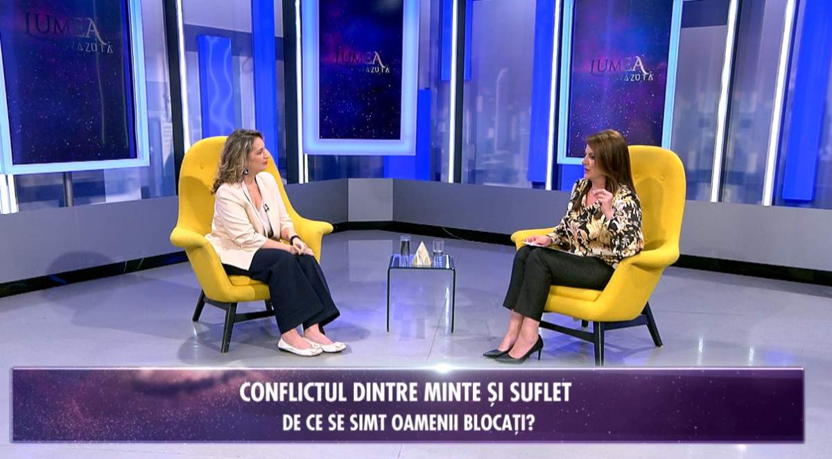 Andreea Filip, despre ce să faci atunci când inima spune „DA”, dar mintea spune „NU”, sâmbătă, la “Lumea nevăzută”