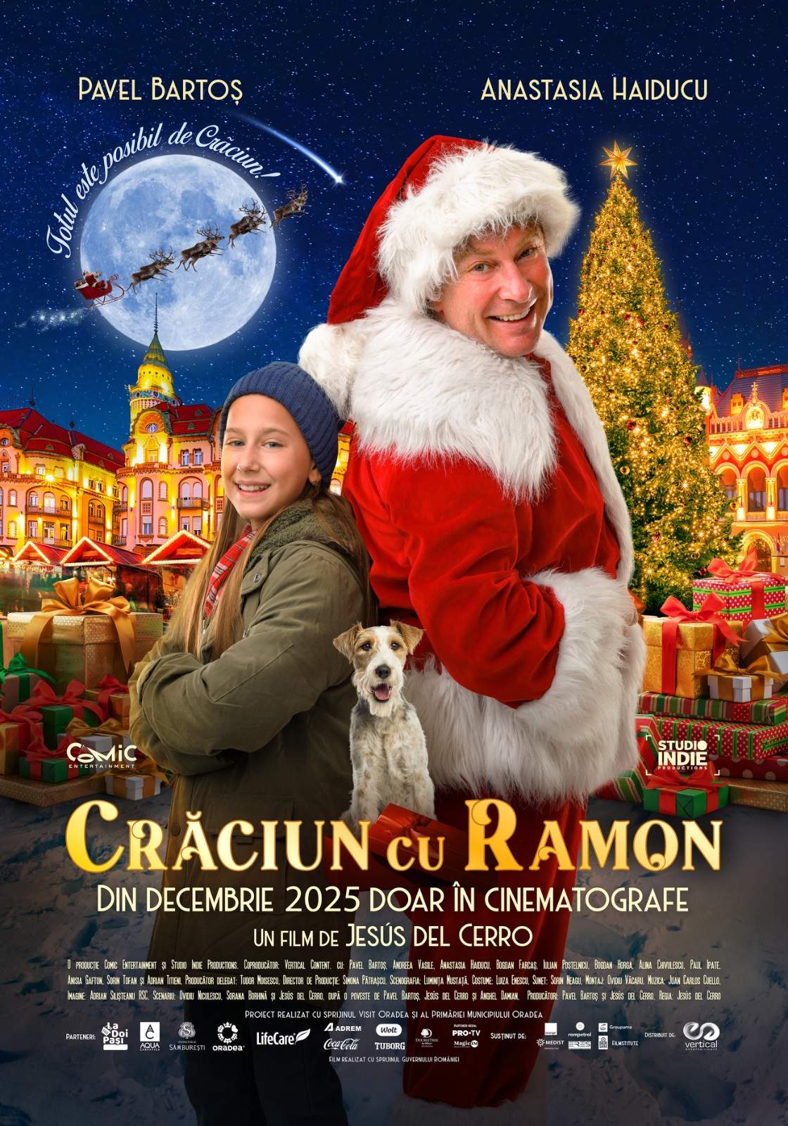 Au început să ruleze filmele de sărbători: ”Crăciun cu Ramon” vine din decembrie în toate cinematografele