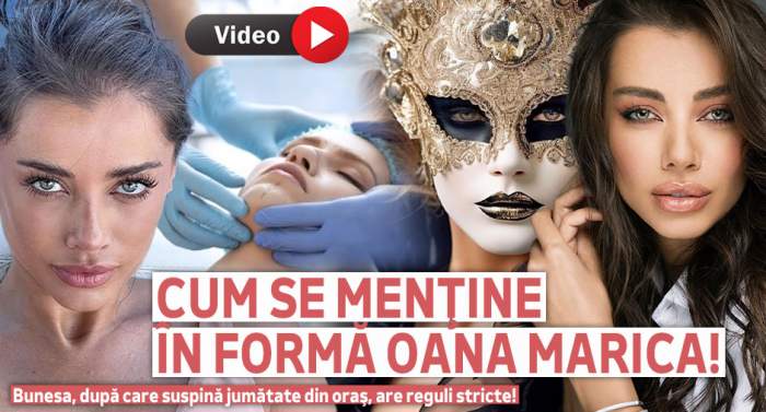 Cum se menţine în formă Oana Marica! Bunesa, după care suspină jumătate din oraş, are reguli stricte! | VIDEO