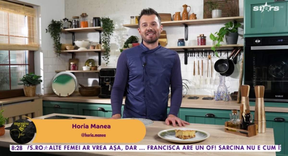 Rețeta lui Horia Manea de paste cu pui, salam chorizo şi sos cremos. Ingrediente și mod de preparare