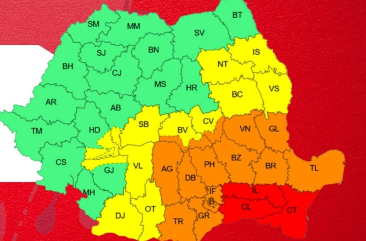 Codul roșu de vreme severă închide școlile în Constanța! Angajații ISU, chemați la serviciu din ziua liberă