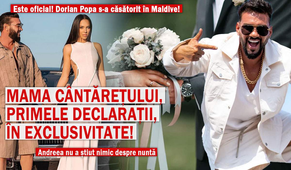 dorian popa s-a casatorit