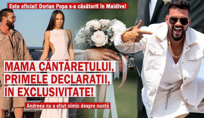 dorian popa s-a casatorit