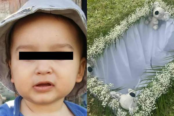 Părinții copilului mutilat de câini în Mărășești, declarații tulburătoare! Tatăl băiatului își strigă durerea, în ziua în care a fost înmormântat