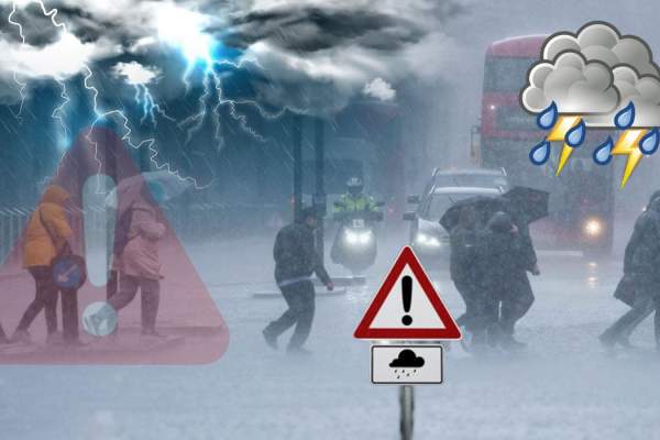 Alertă în Capitală! Se ia în calcul închiderea școlilor! Codul roșu de ploi a fost extins în 6 județe, inclusiv în București