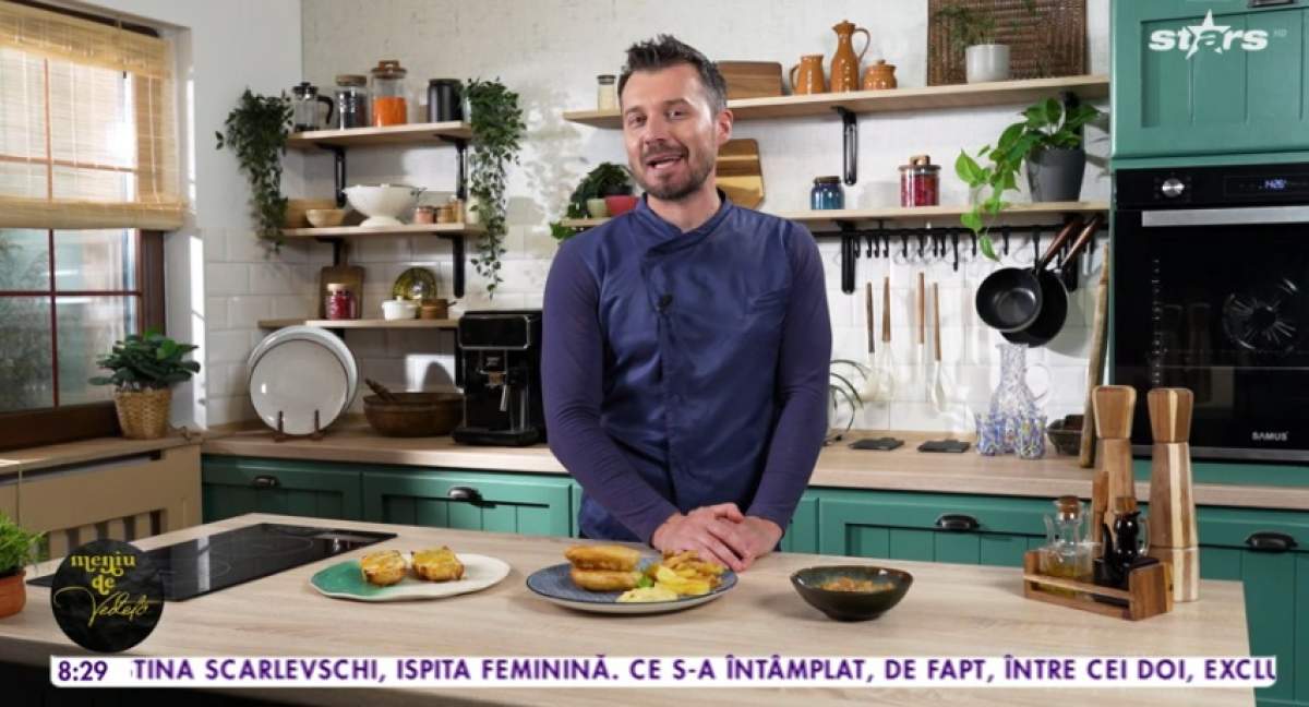 Rețetă de peşte cu cartofi şi sos tartar. Secretul lui Horia Manea pentru un preparat savuros