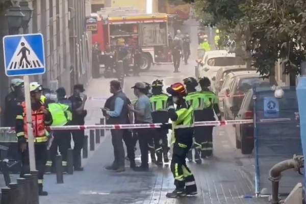 Incident grav în centrul Madridului! O clădire s-a prăbușit. Au fost identificate trei victime, iar pompierii continuă căutările sub dărâmături