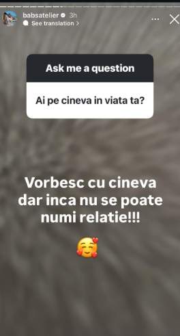 Babs a răspuns la întrebarea de pe buzele tuturor: "E sau nu într-o relație?" Ce vrea fosta iubită a lui Dorian Popa de la bărbatul din viața ei