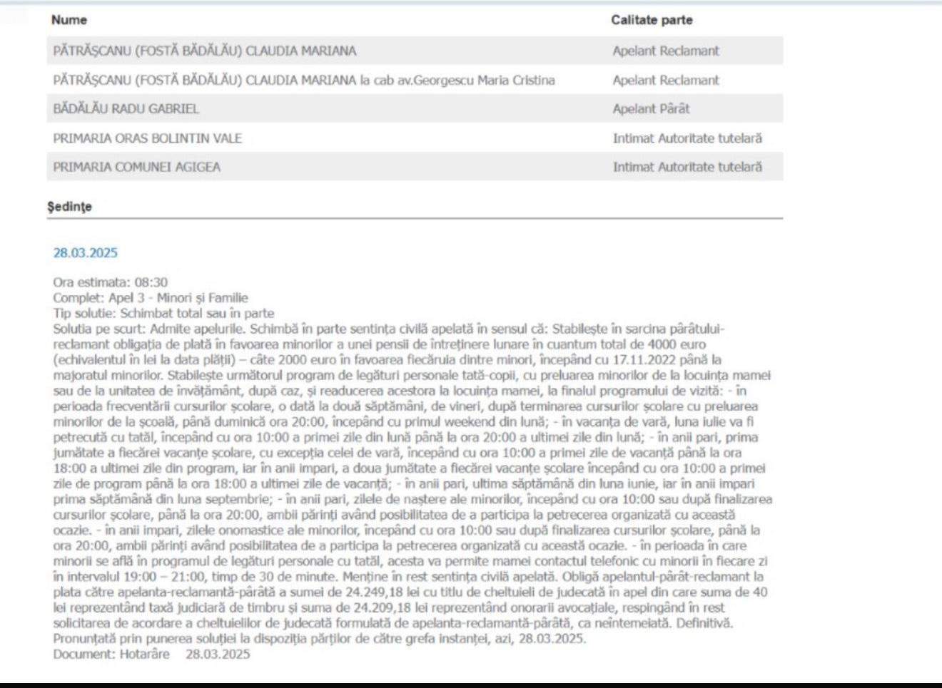 Gabi Bădălău blochează executarea silită și nu plătește pensia alimentară copiilor. Claudia Pătrășcanu îl pune la punct: ”E de-a dreptul rușinos”