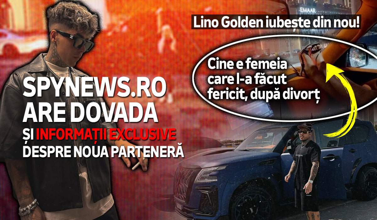 Lino Golden iubește din nou! Spynews.ro are dovada și informații exclusive despre noua parteneră. Cine e femeia care l-a făcut fericit, după divorț