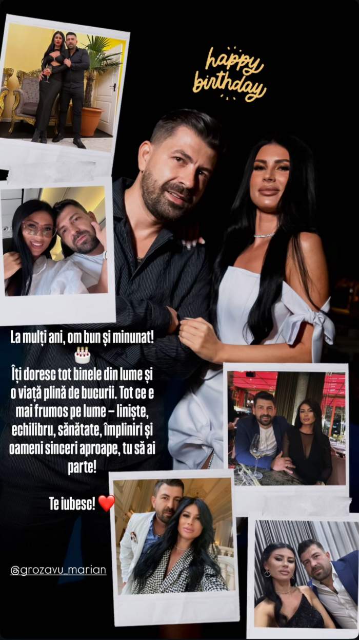 Marian Grozavu de la Insula Iubiri își sărbătorește ziua de naștere! Ce urare emoționată i-a făcut iubita sa, Bianca Dan
