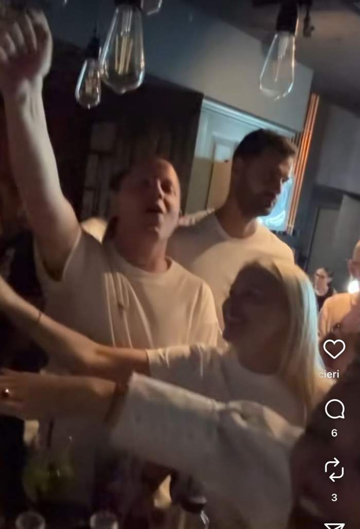 Cum și-a petrecut Ioana State ziua de naștere. Comedianta și invitații săi s-au distrat pe ploaie