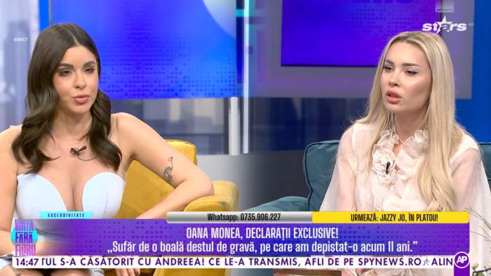 Cu ce problema gravă de sănătate se confruntă Oana Monea de la Insula Iubirii: "A revenit iarna trecută..."