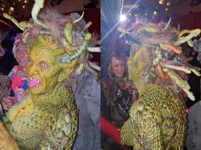 Heidi Klum la petrecerea de Halloween