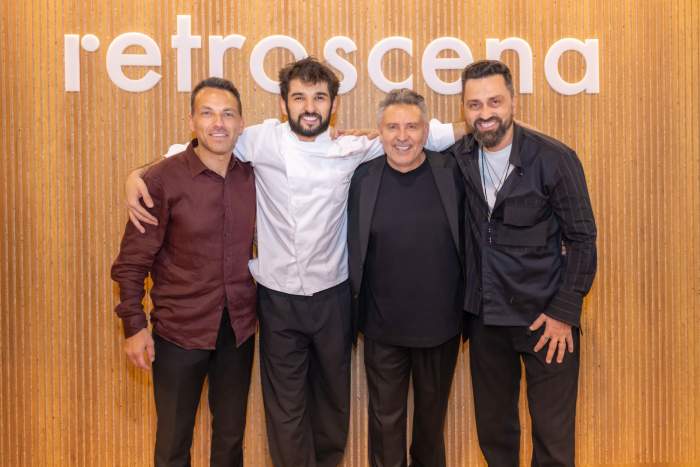 Jurații Chefi la cuțite s-au reunit la pop-up-ul Retroscena, de la Domeniul Știrbey. Chef Richard: ”Am fost foarte emoționat să-i am alături pe colegii mei”