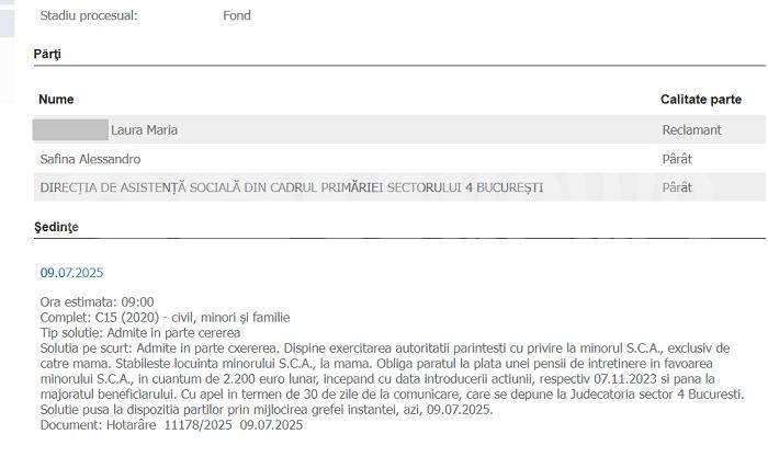 Gest neașteptat al tenorului italian Safina, față de copilul din România | Totul, până la bani!