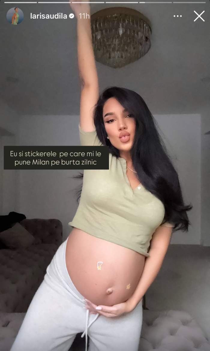 Obiceiul pe care l-a dezvoltat fiul Larisei Udilă, de când vedeta e însarcinată. Ce face Milan zilnic