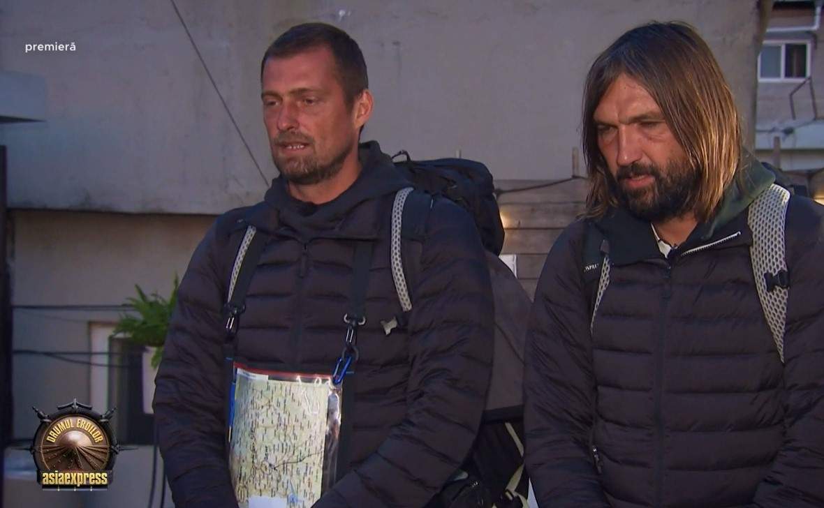 Dan Alexa și Gabi Tamaș la Asia Express, 11 noiembrie 2025