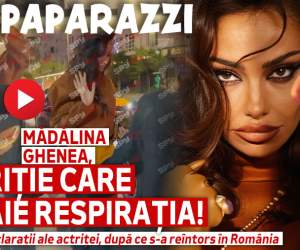 Mădălina Ghenea, apariție care îți taie respirația! Primele declarații ale actriței, după ce s-a reîntors în România. PAPARAZZI