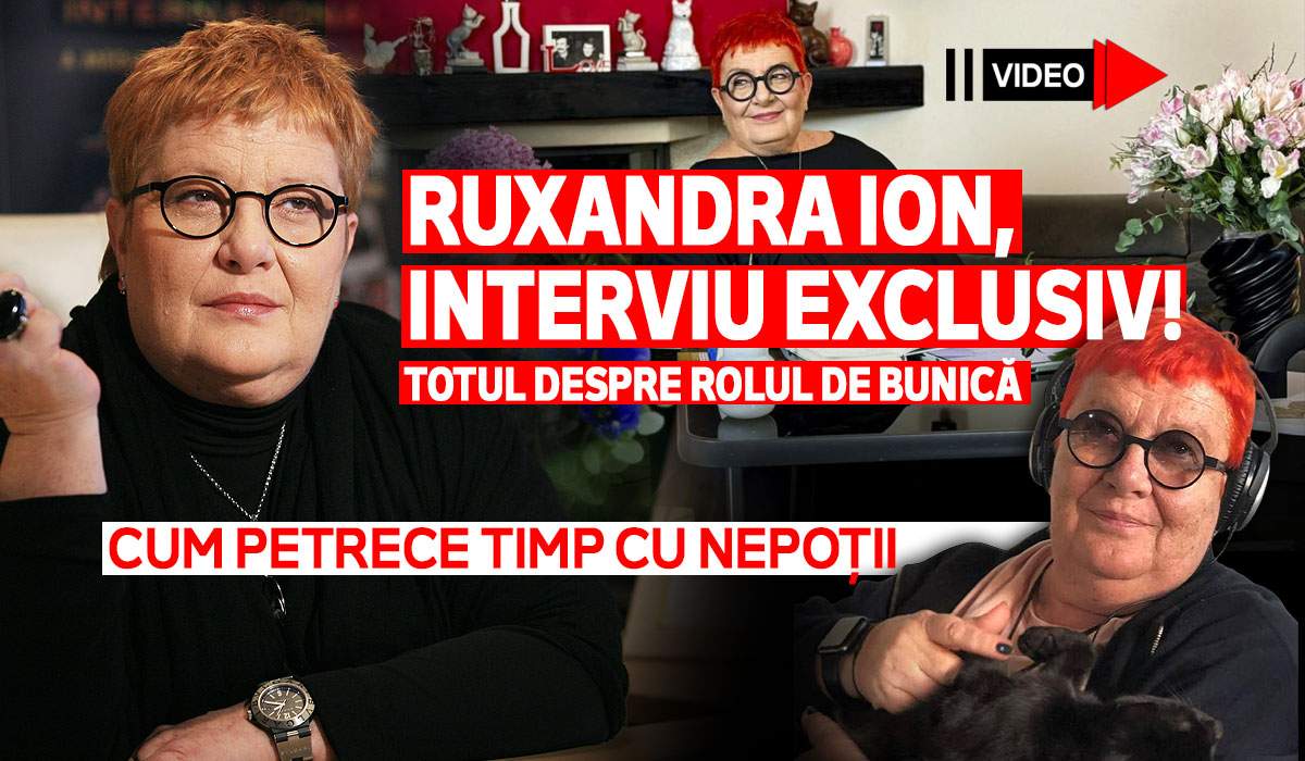 Ruxandra Ion, interviu exclusiv! Totul despre rolul de bunică. Cum petrece timp cu nepoții | VIDEO