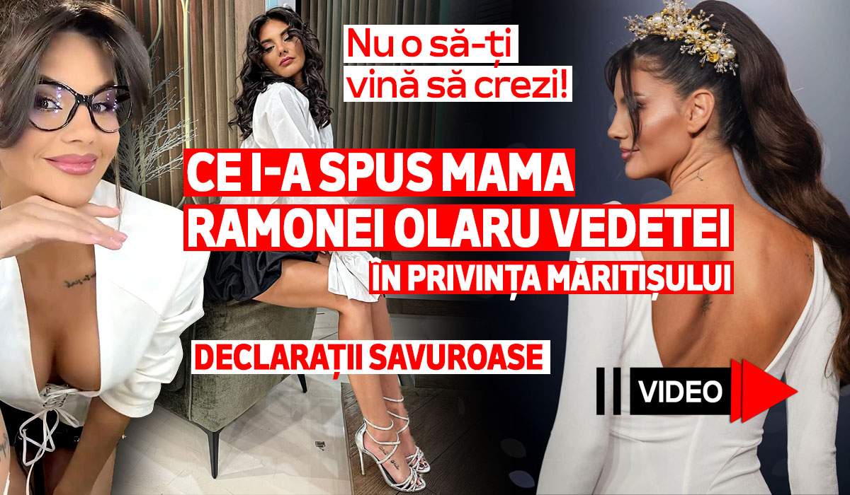 Nu o să-ți vină să crezi! Ce i-a spus mama Ramonei Olaru vedetei în privința măritișului. Declarații savuroase |  VIDEO
