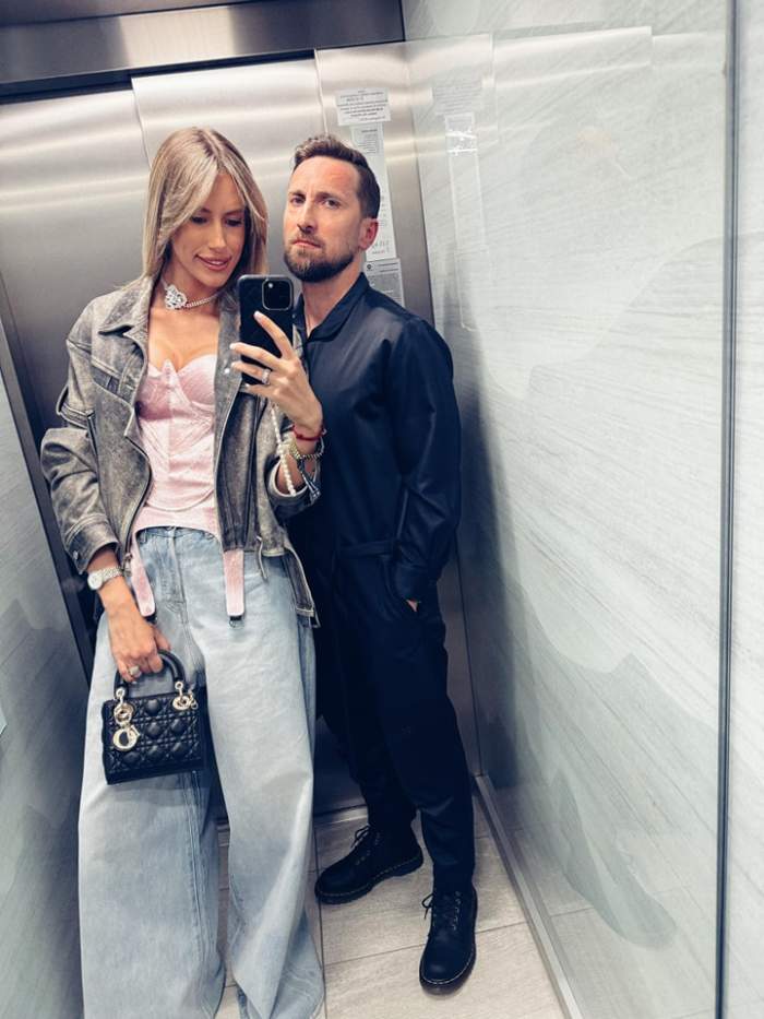 Dani impreuna cu sotia, Gabriela