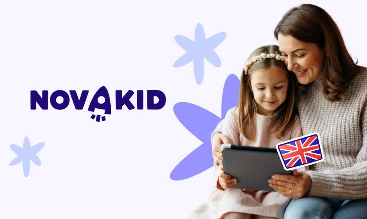 (P) De la joacă la cunoaștere - află de la Novakid de ce este acum cel mai bun moment ca micuțul tău să studieze limba engleză