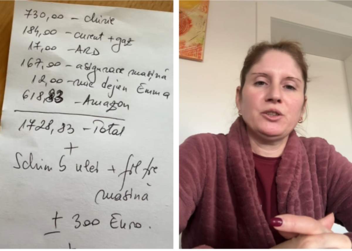 O mamă singură a arătat cât câștigă în Germania și ce cheltuieli are. Cum se descurcă românca: „De restul banilor...”