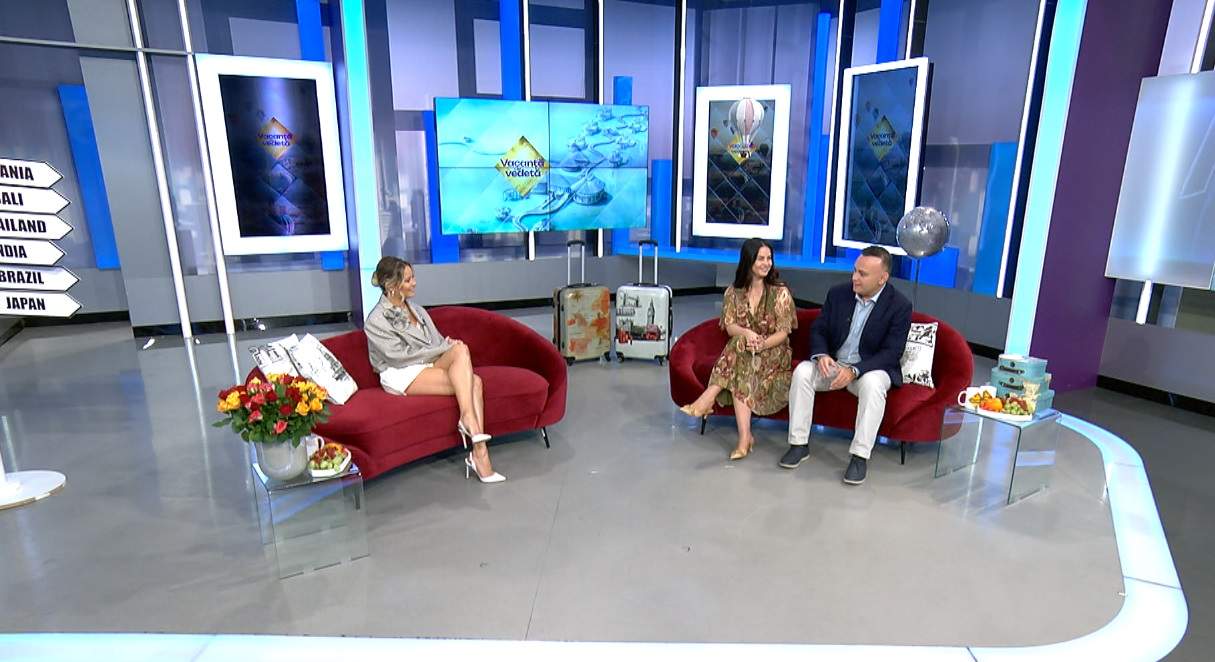 Povești de vacanță cu suflet: Alexandra Velniciuc și cuplul Marinescu, la „Vacanță de vedetă” cu Laura Cosoi