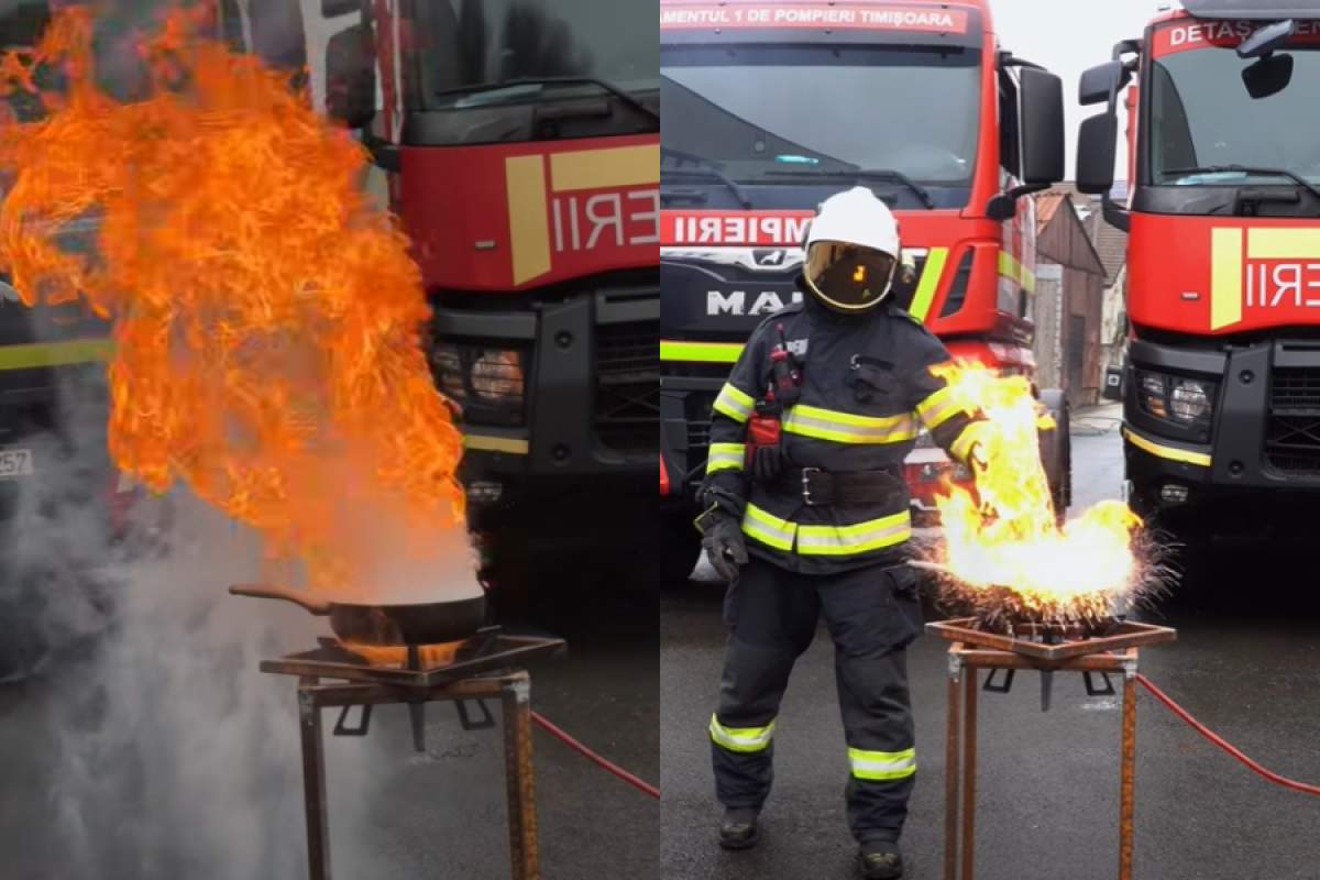 Ce trebuie să faci dacă uleiul din tigaie ia foc? Pașii corecți explicați de un specialist