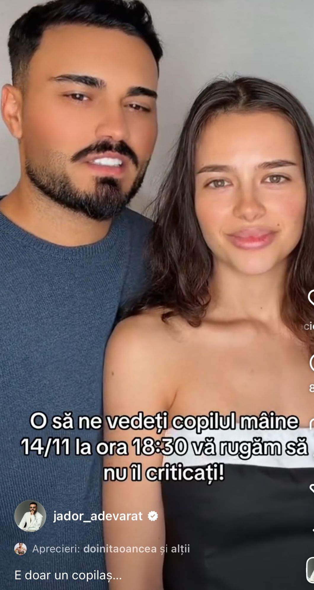 De ce și-a ținut Jador copilul ascuns pe Internet: „Vă rog să nu îl judecați”