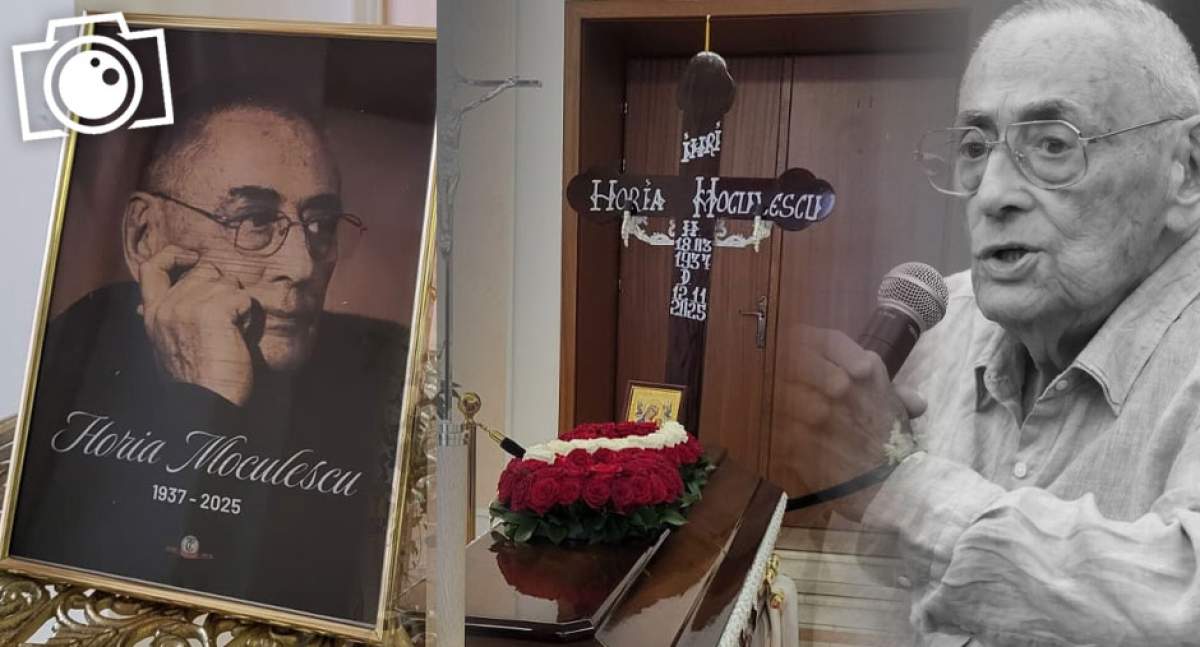 Sicriul cu trupul neînsuflețit al lui Horia Moculescu a fost depus la Teatrul de Revistă „Constantin Tănăse”. Familia și apropiații îi aduc un ultim omagiu