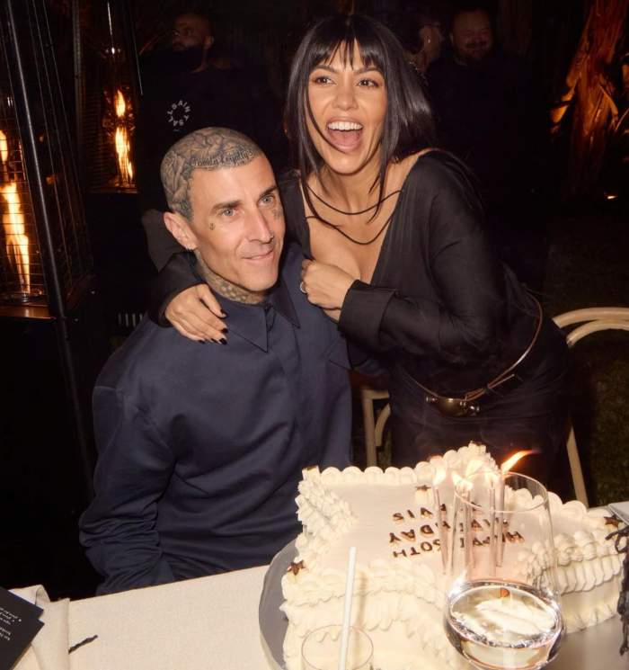 Kourtney Kardashian își sărbătorește soțul! Travis Barker a împlinit 50 de ani: "Liderul familiei noastre"