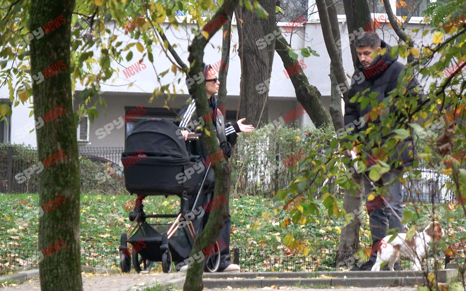 Fiul lui Adrian Năstase, scandal cu soţia, în plină stradă! Corina a plecat cu copilul plângând, iar el i-a lăsat singuri în parc!