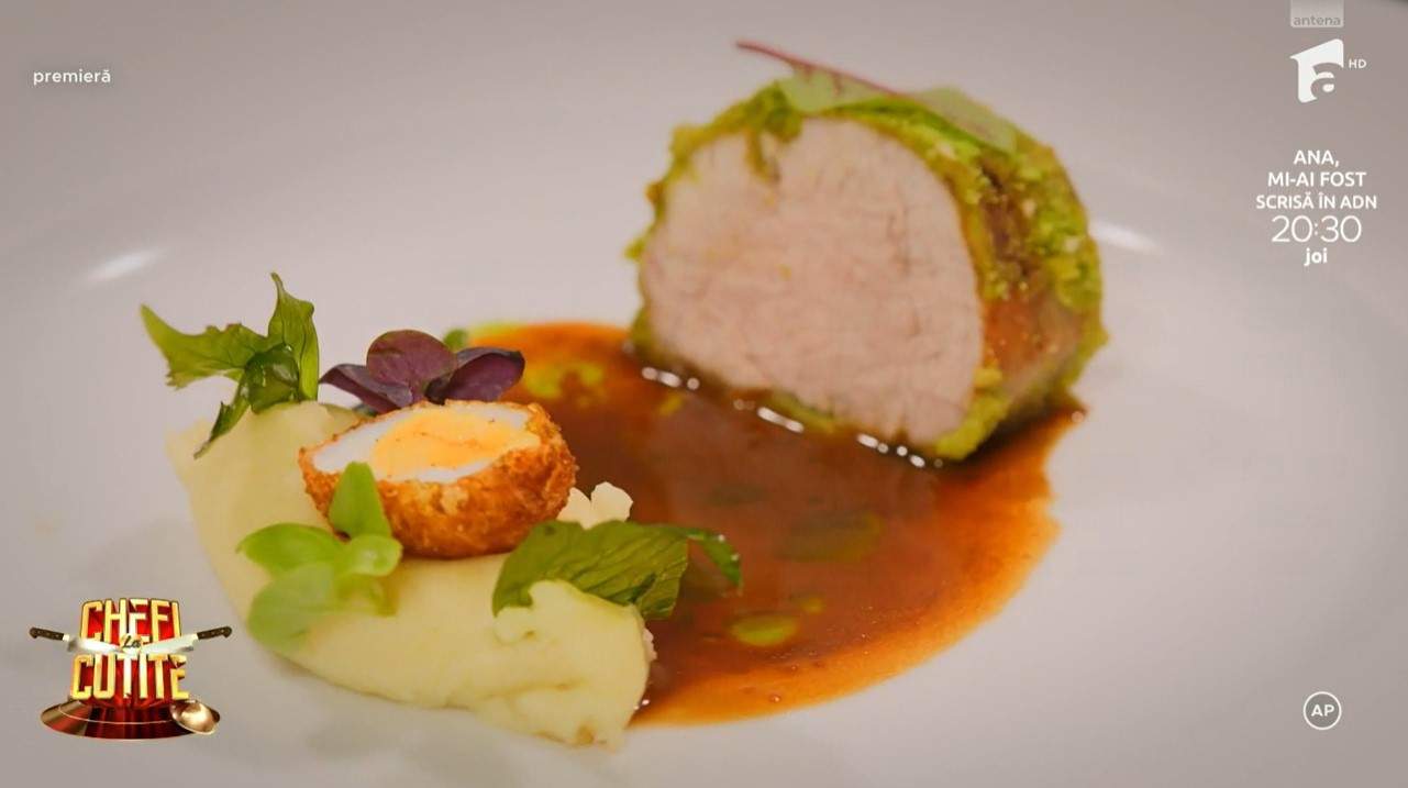 preparatul gătit de Alexandru Sautner, la Chefi la cuțite