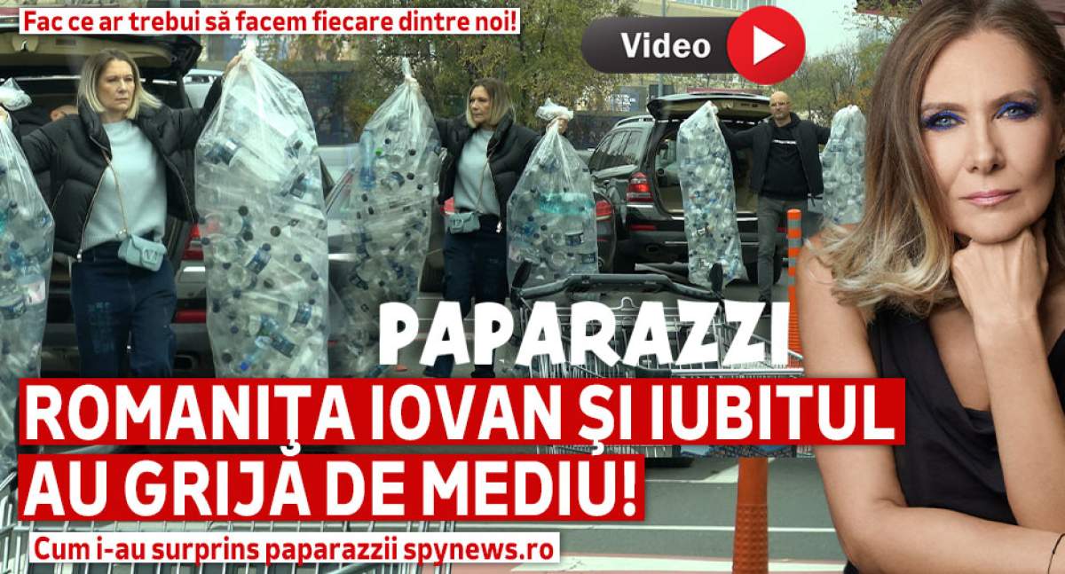 Romaniţa Iovan şi iubitul au grijă de mediu! Fac ce ar trebui să facem fiecare dintre noi! Cum i-au surprins paparazzii spynews.ro