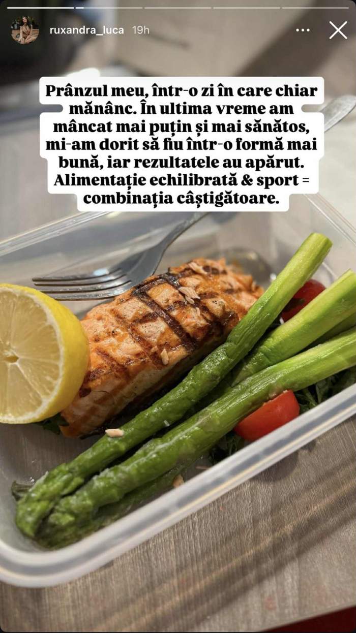 Ce mănâncă Ruxandra Luca de arată atât de bine. Prezentatoarea TV se menține într-o formă de invidiat
