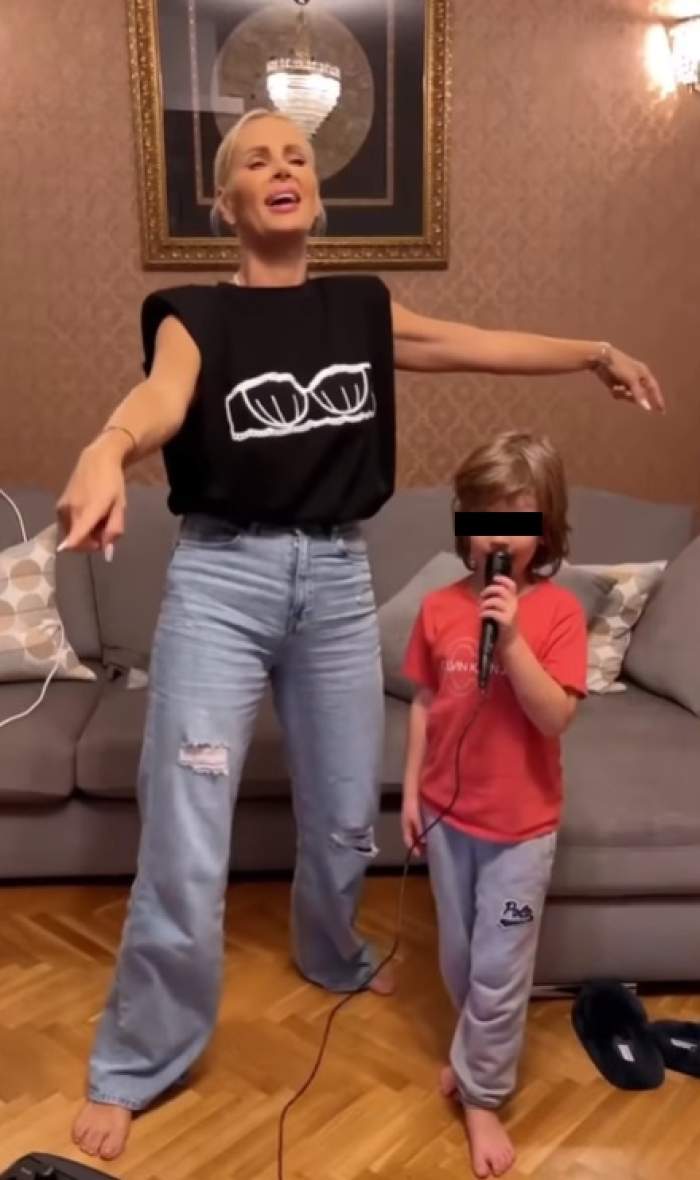 andreea banica si familia