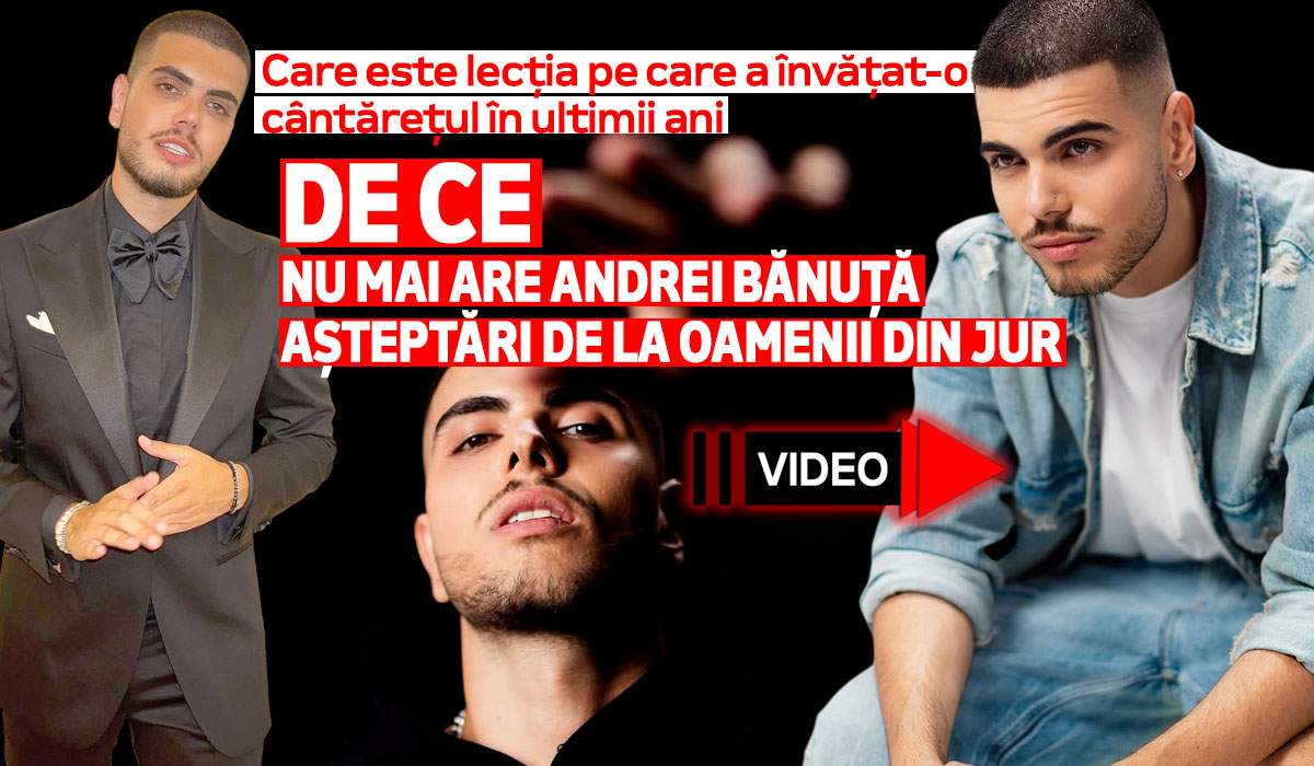 De ce nu mai are Andrei Bănuță așteptări de la oamenii din jur. Care este lecția pe care a învățat-o cântărețul în ultimii ani | VIDEO