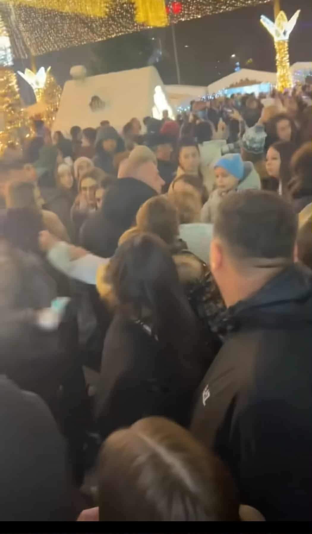 bătaie la târgul de Crăciun din Craiova