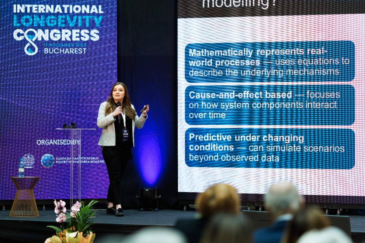 Greșeala pe care o facem toți când vine vorba de colesterol. Explicații de la cercetătoarea britanică Amy Morgan la Congresul Internațional de Longevitate