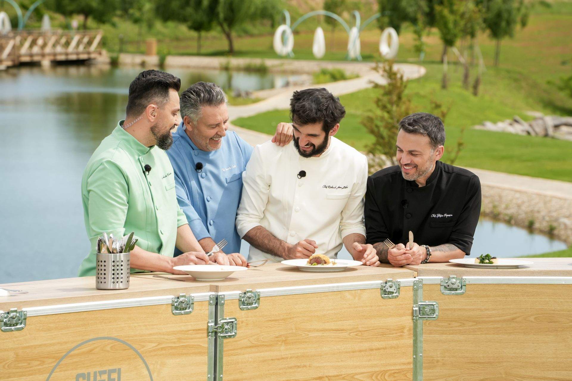 Chef Richard Abou Zaki a câștigat aseară amuleta, la Chefi la cuțite. Show-ul culinar continuă mâine seară, de la 20:30