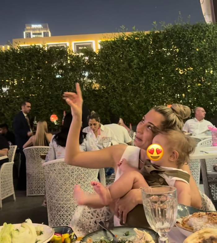 Ce surpriză neașteptată le-a făcut Armin Nicoară soției și fiului său. Claudia Puican și micuțul Amir au plecat în Dubai, singuri