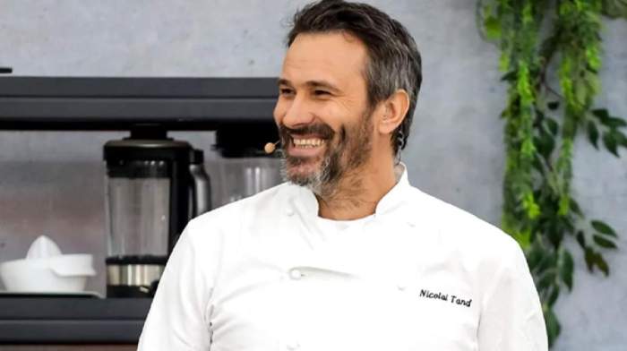 nicolai tand in sort de bucatar