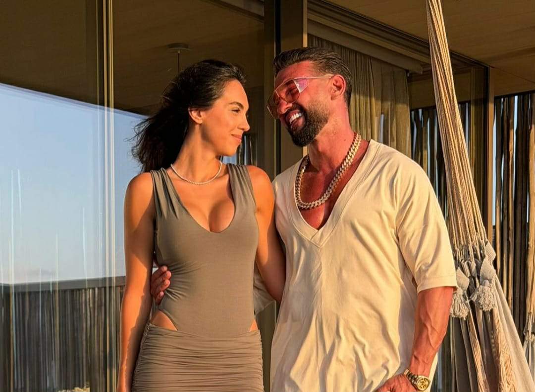 Dorian Popa și soția lui, Andreea