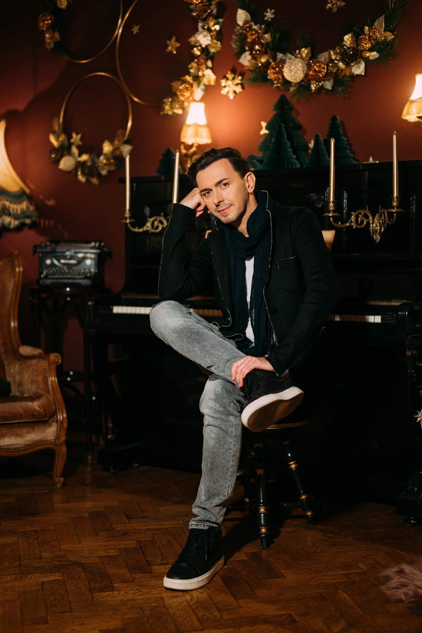 Keo, ședință foto de Crăciun