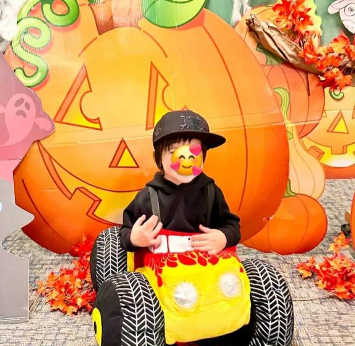 Raluca Lăzăruț și copiii ei