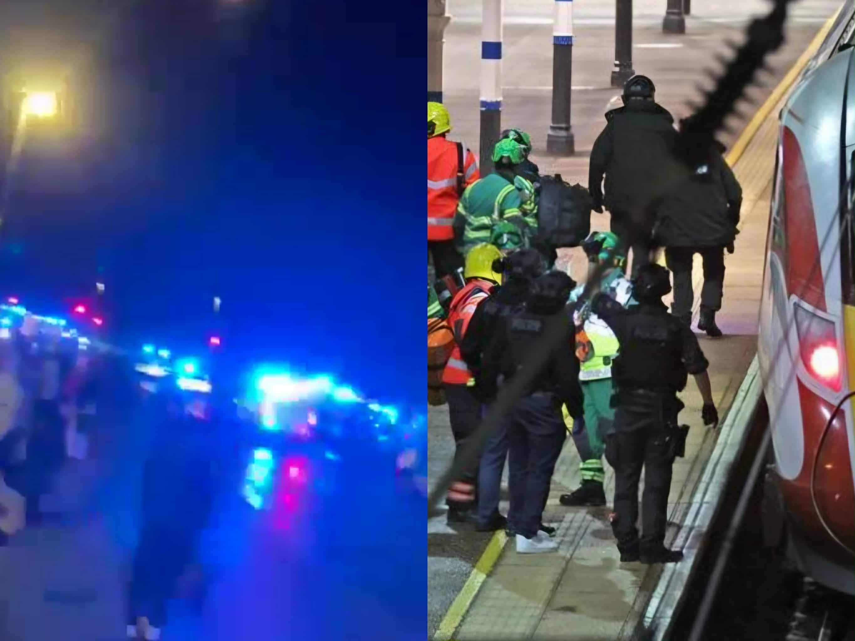 atac sângeros în tren