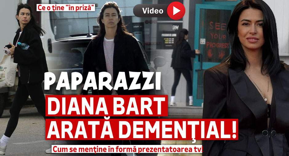 Diana Bart arată demenţial! Cum se menţine în formă prezentatoarea TV! Ce o ține „în priză”